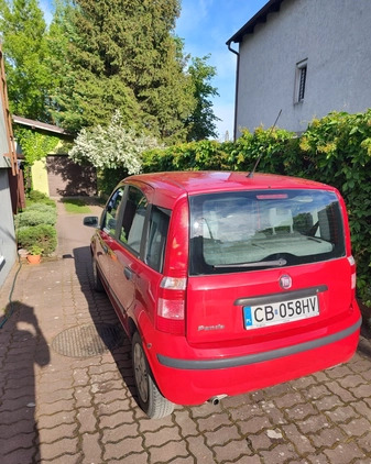 Fiat Panda cena 9900 przebieg: 69000, rok produkcji 2009 z Bydgoszcz małe 37